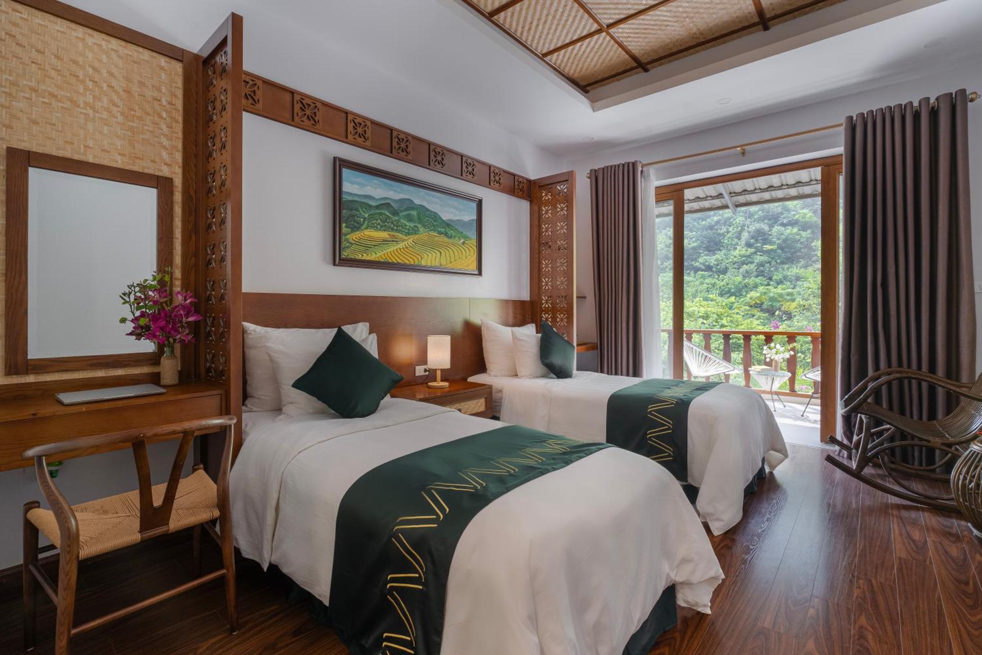 Mai Chau Mountain View Resort Exterior foto